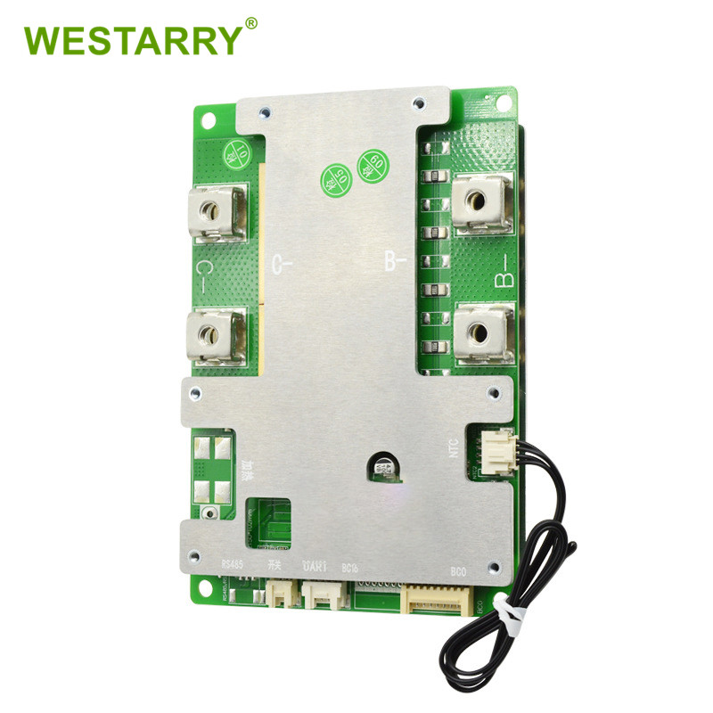 Westarry 7s 3.7v 60a Li-ion Bms With Cable Display Uart Communication Battery Pcb Bms