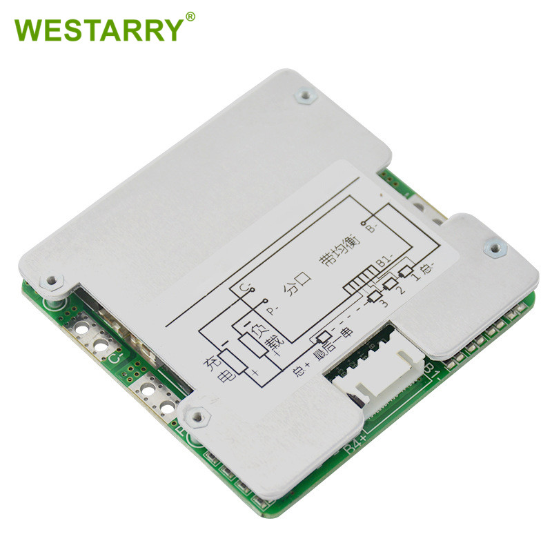 Westarry High Quality 14s 15a 48v Bms For Li-ion Battery Pack With Balance For E-bike