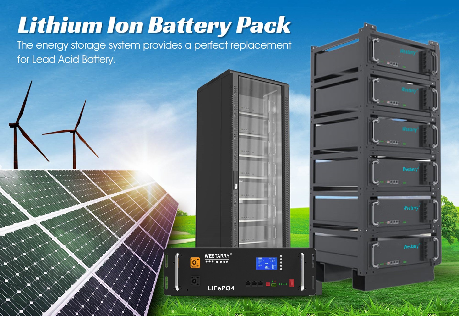 Rack Power Storage Applications and Introduction