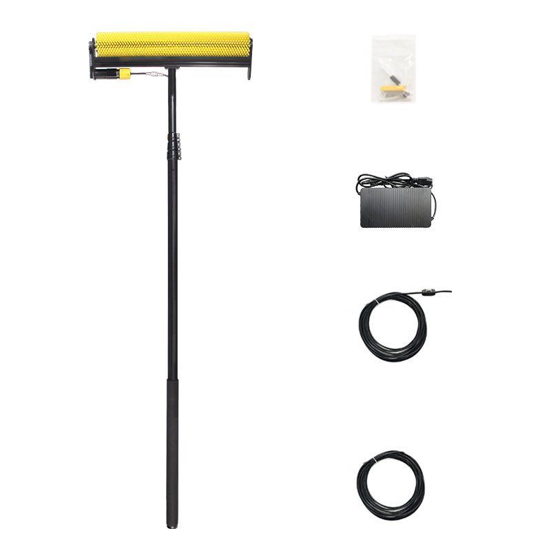 Westarry Automatic Solar Cleaning Machine Electric Solar Panel Cleaning Rotating Brush