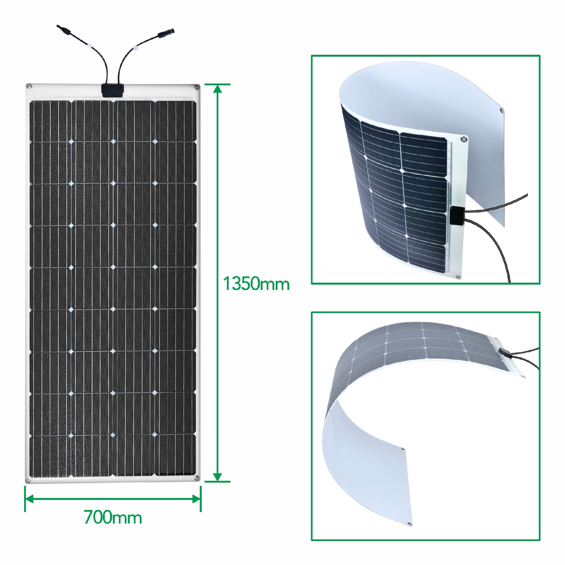 Westarry 160w 18v Mono Perc Flexible Solar Panel For Rv Marine Caravan Solar Energy System