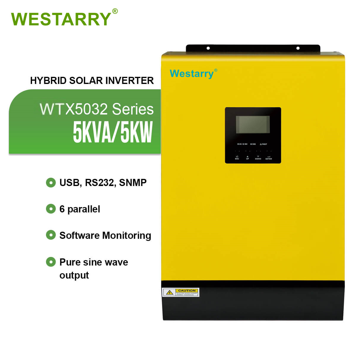 Westarry Hybrid Solar Inverter 48v Battery With Parallel Operation Mppt With Or Solar Inverter Without Battery