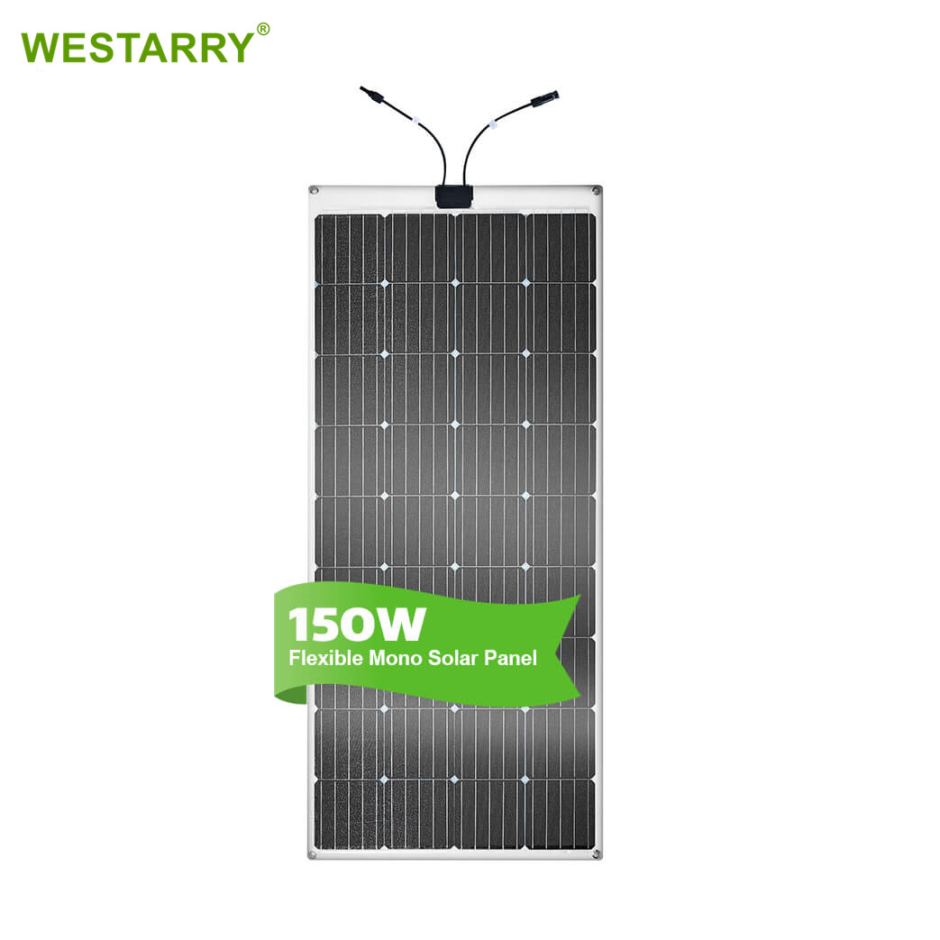 Westarry 160w 18v Mono Perc Flexible Solar Panel For Rv Marine Caravan Solar Energy System