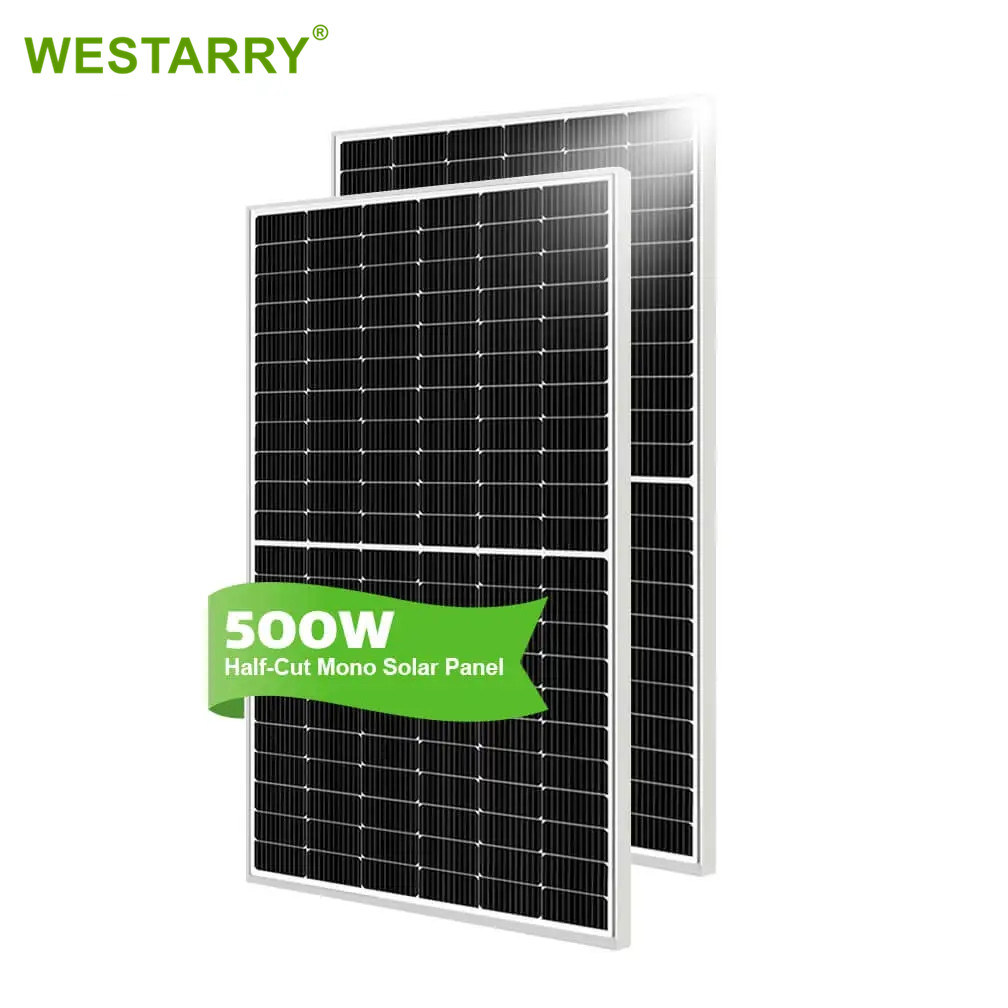 Westarry 132 Cell 6bb/9bb Mono Solar Panel 500w Solar Panels Manufacturers Price From China