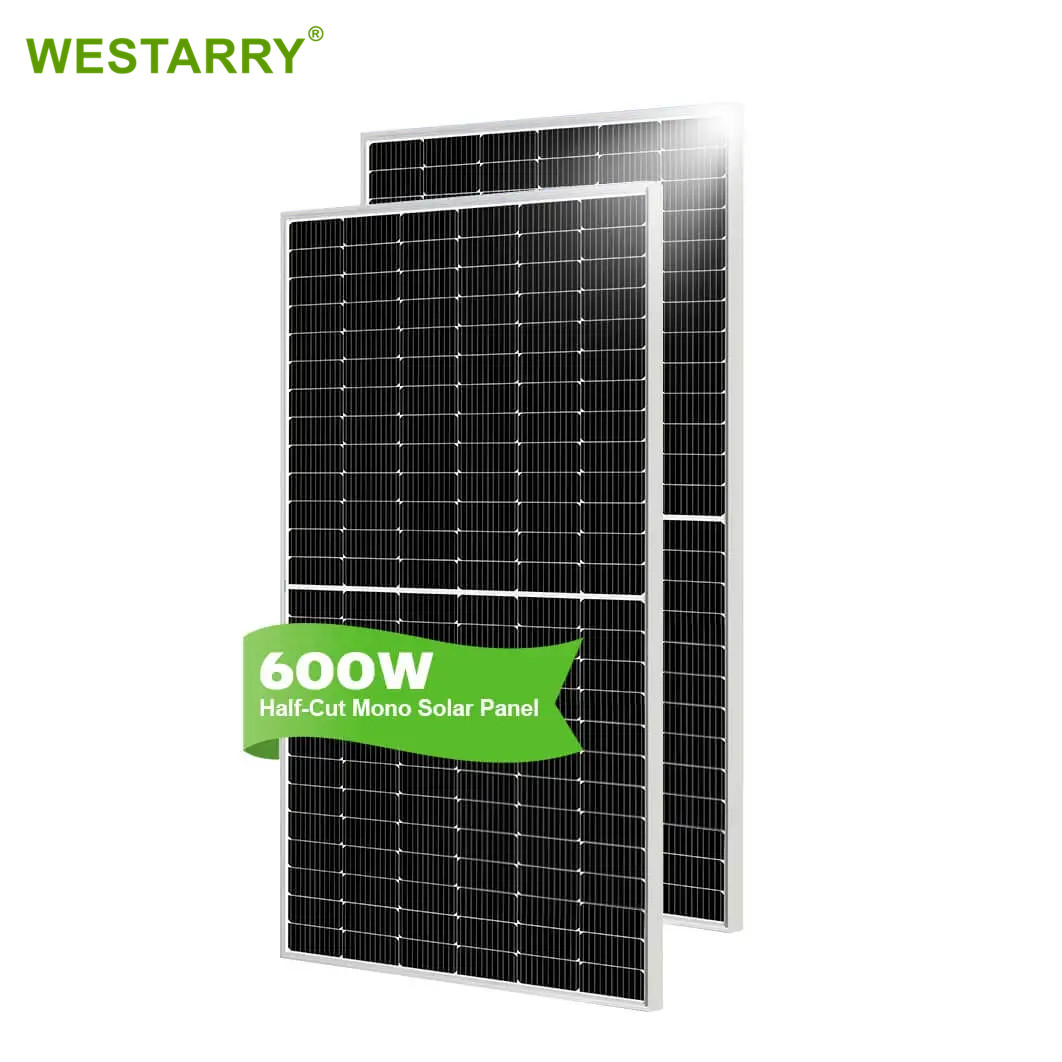 Westarry 600w Solar Panel Mono Solar Panels 156 Cell 12bb Pv Modules Home Kit