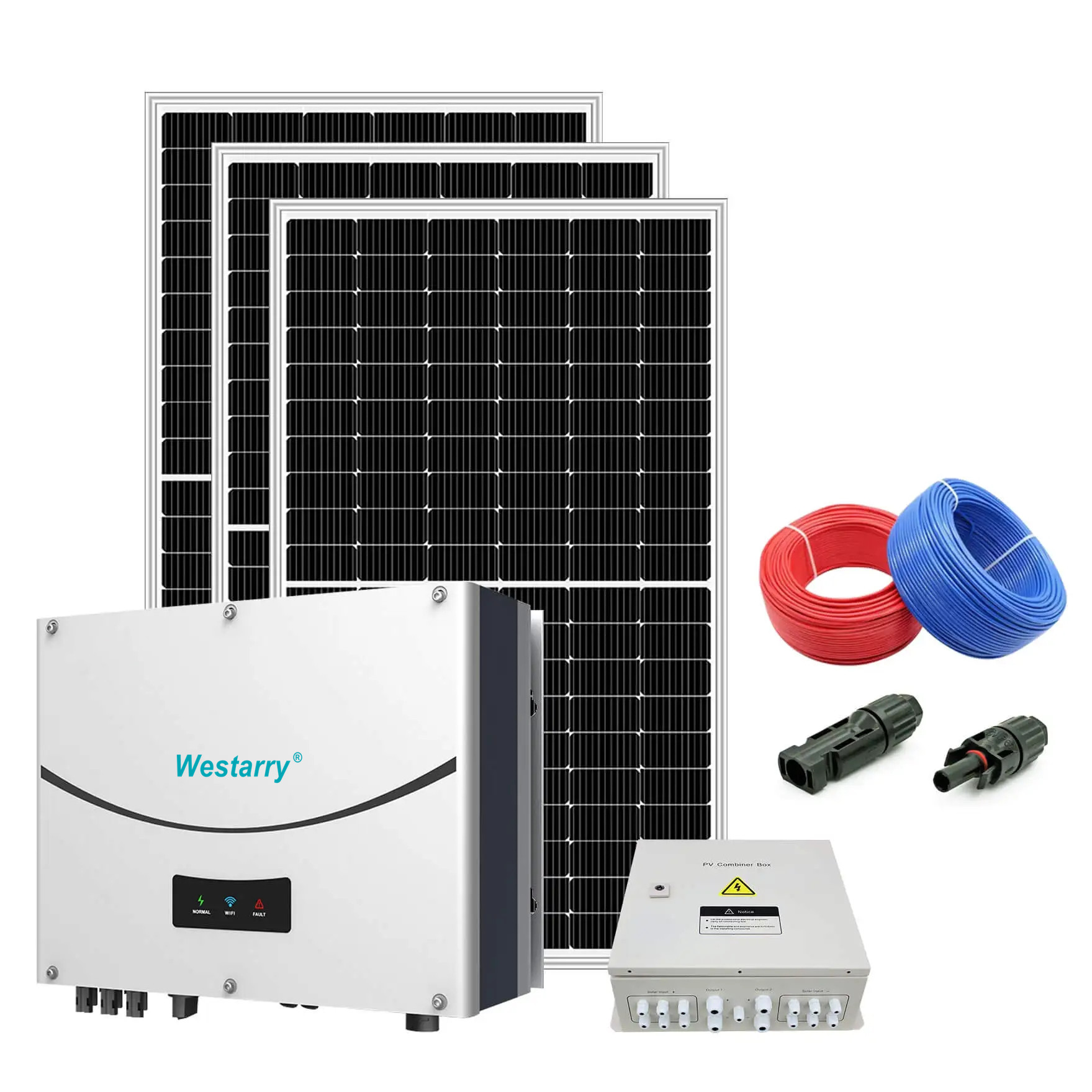 Westarry Home Solar Power System 15kw On Grid With Solar Panels Solar Energy System