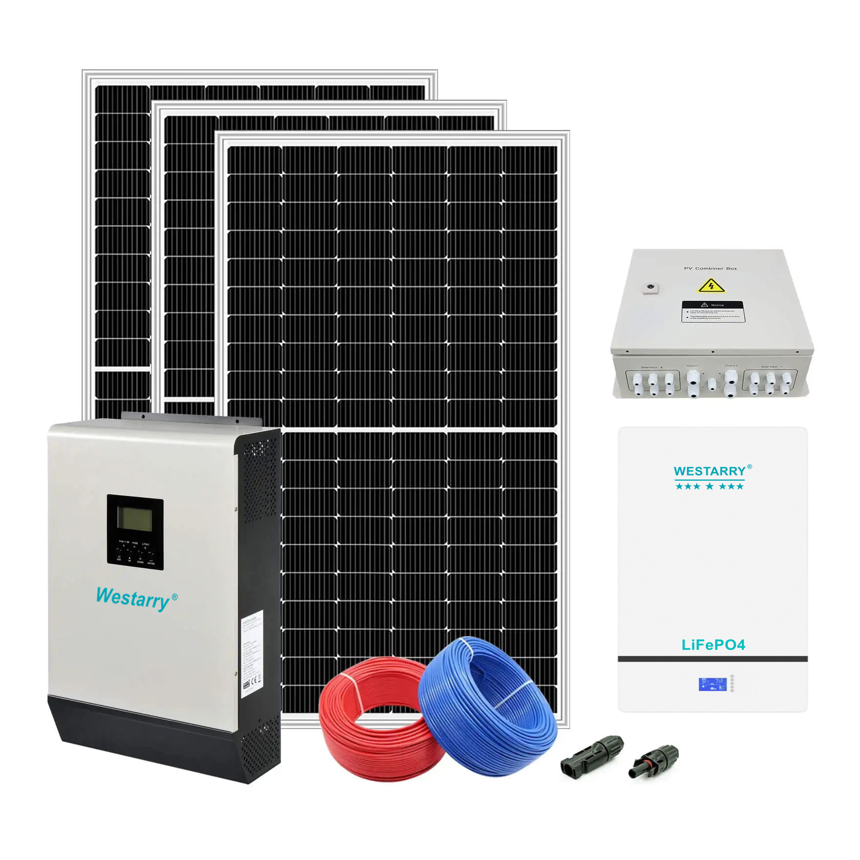 Westarry Solar Inverter Hybrid Systems 15kw Off Grid Hybrid Inverter Solar Energy System