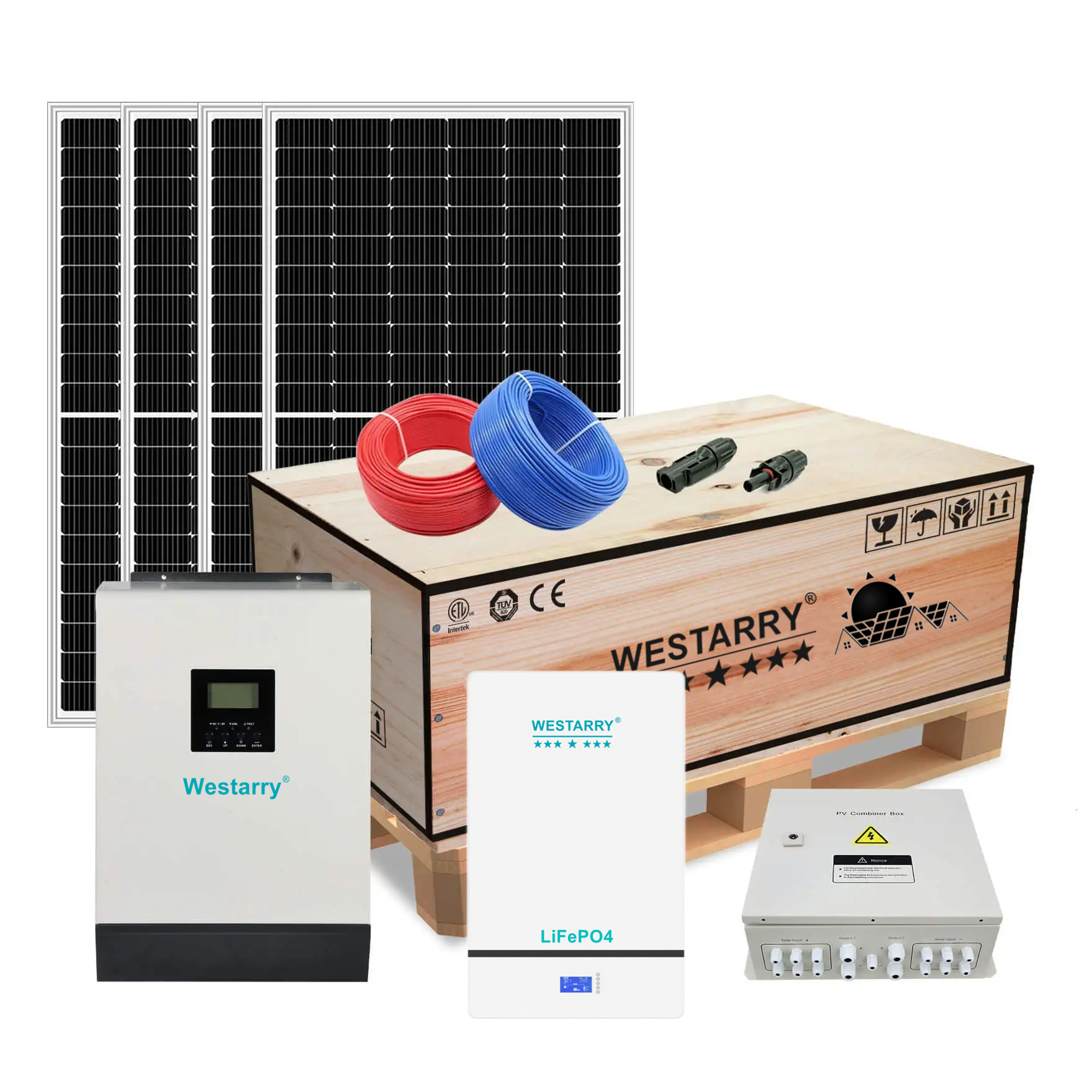 Westarry Solar Inverter Hybrid Systems 15kw Off Grid Hybrid Inverter Solar Energy System