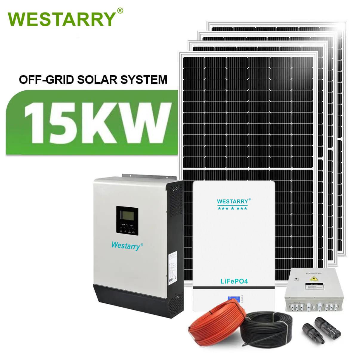 Westarry Solar Inverter Hybrid Systems 15kw Off Grid Hybrid Inverter Solar Energy System