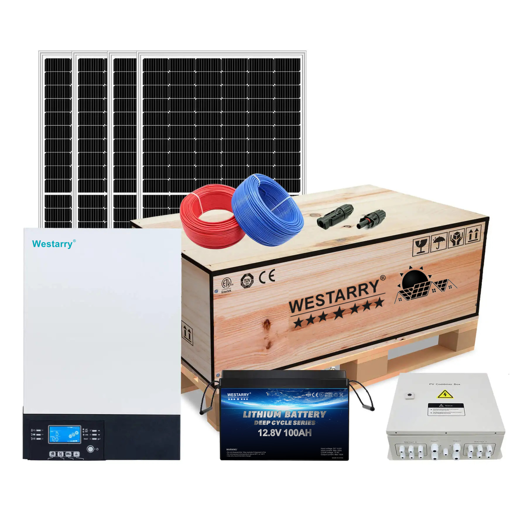 Westarry 3kw Off Grid Solar Kit Home Use Solar System For Power Generation