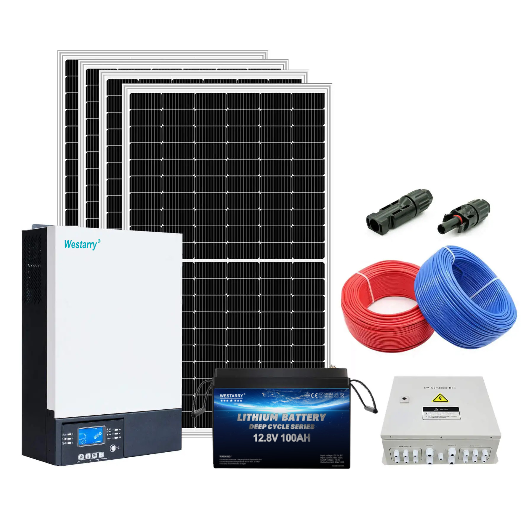 Westarry 3kw Off Grid Solar Kit Home Use Solar System For Power Generation