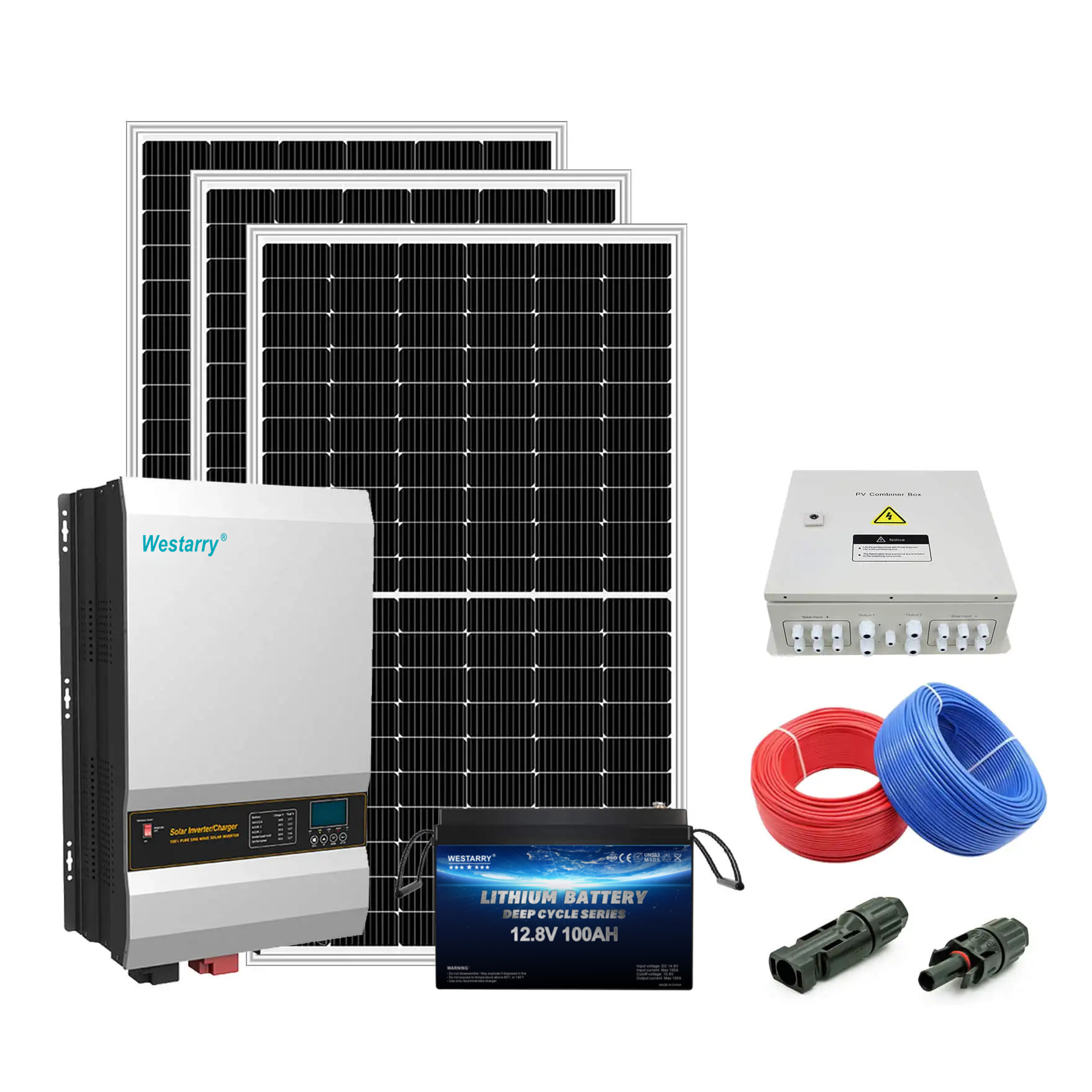 Westarry Solar Power System Home Solar System 3KW Off Grid Solar Energy System