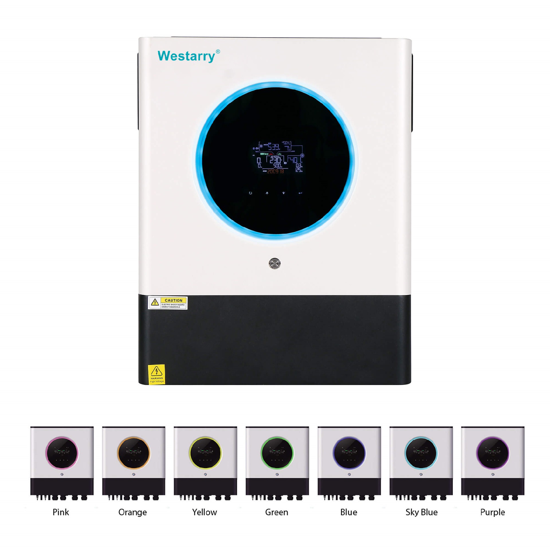 Westarry MAX II 8KW 8KVA 48V 230V Support Parallel 6 Units 8000W 8000VA Off Grid Hybrid Solar Inverter