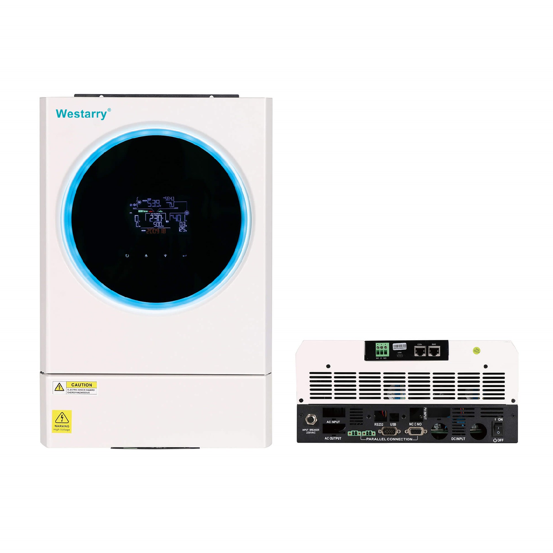 Westarry Off grid 5.6kw MKS IV 120a 48v built-in WIFI MPPT charger pure sine wave hybrid solar inverter 5.6kva