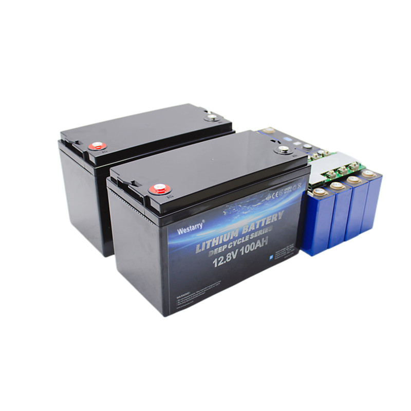 Westarry Lifepo4 Lithium Iron Phosphate Battery Pack 12.8v 100ah With Bms For Solar System Rv