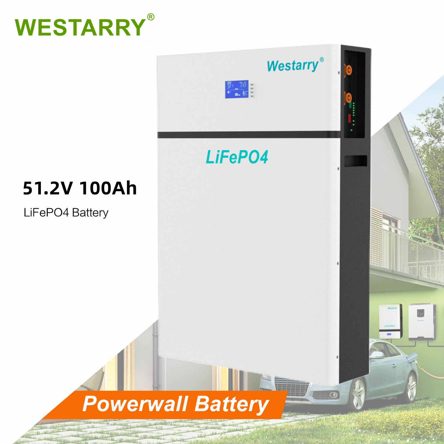 Westarry Lithium Battery Lifepo4 Lithium Iron Solar Storage Battery 48v 100ah Deep Cycle Batteries