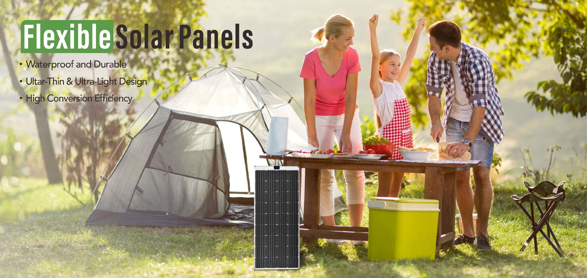 flexible solar panel kit