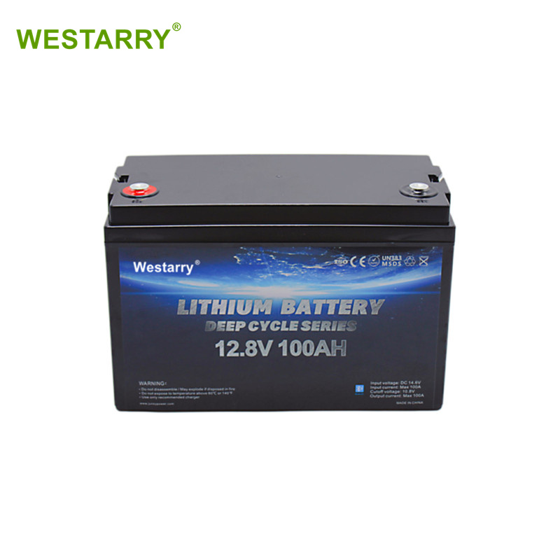 Westarry Lifepo4 Lithium Iron Phosphate Battery Pack 12.8v 100ah With Bms For Solar System Rv